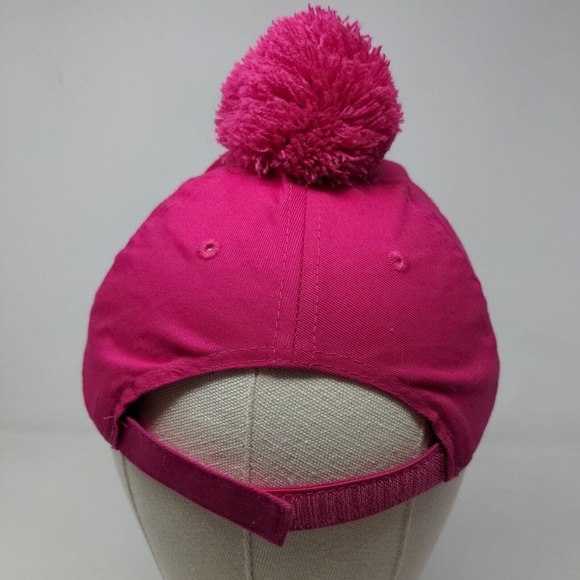 Dreamworks Trolls Girl's Strapback Hat Multicolor OSFM Poppy 2019 Pom Pom - Picture 5 of 8